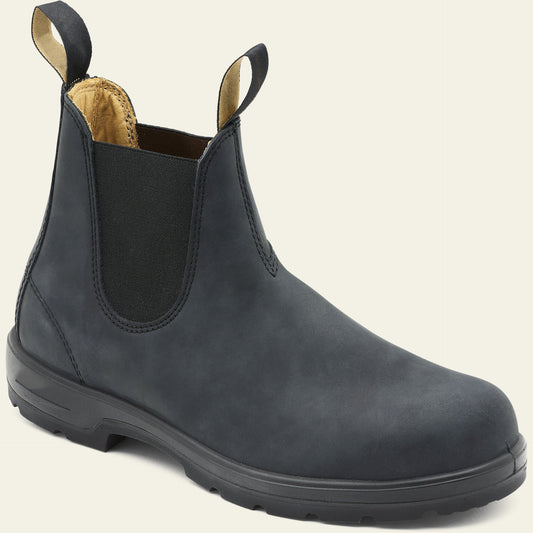 Aiden | Men's Chelsea Ankle Pull-On Boots in Premium Leather