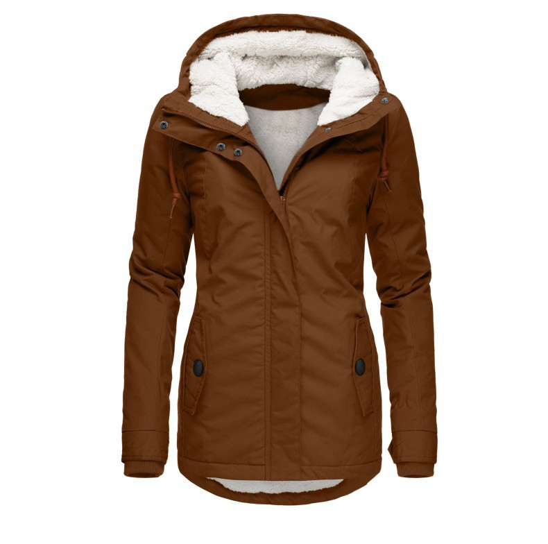 Jessica | Women's Fleece-Lined Hooded Jacket