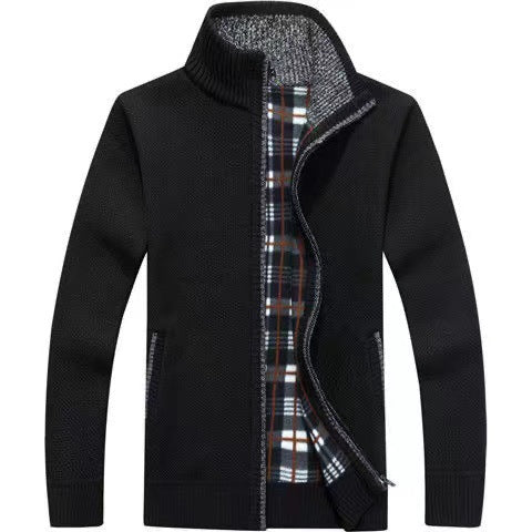 Cyrus Men's Full Zip Knit Jacket