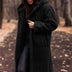 Allison | Women's Hooded Teddy Coat - Black