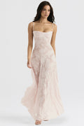 Ariana | Women's Elegant Maxi Dress - Silky Slim Fit, Spaghetti Straps