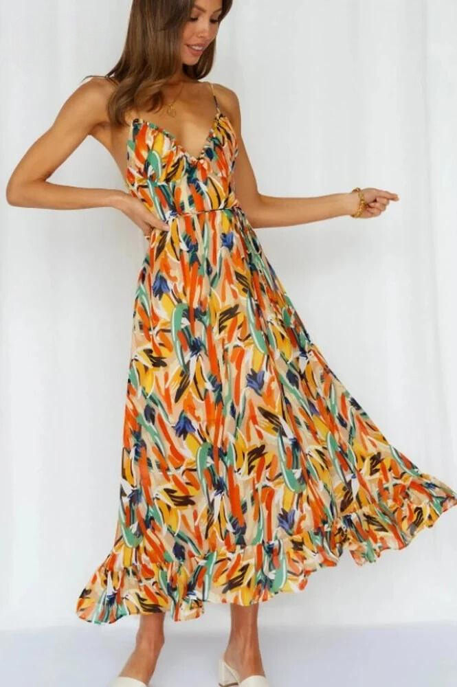 Liliana | Women’s Lightweight Flowy Summer Dress
