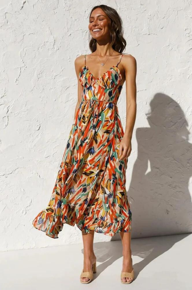 Liliana | Women’s Lightweight Flowy Summer Dress