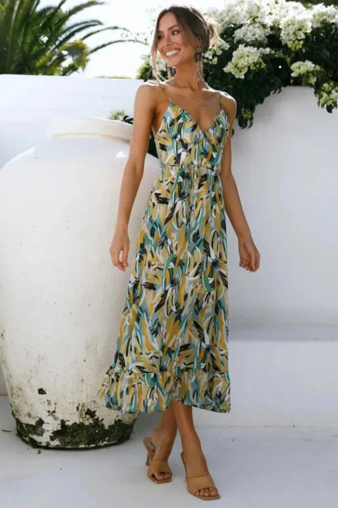 Liliana | Women’s Lightweight Flowy Summer Dress