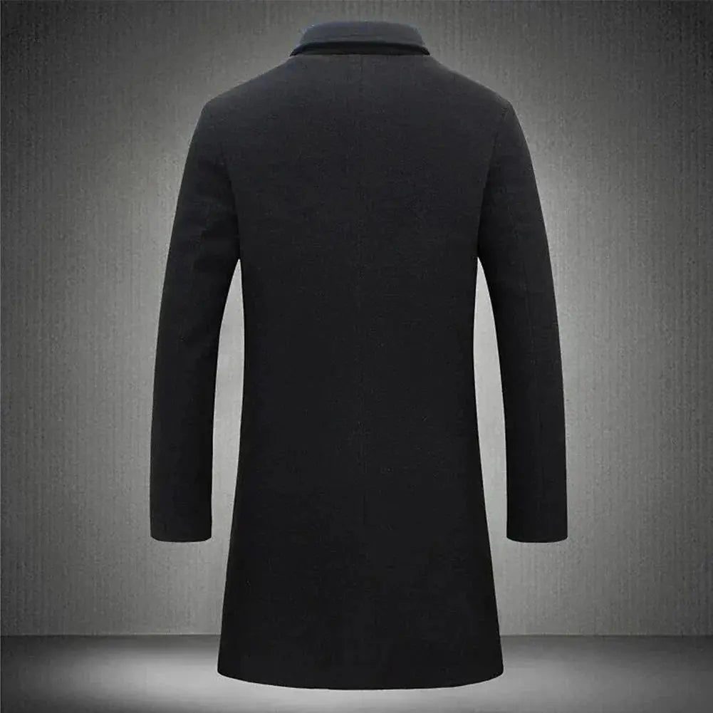 Mason | Men's Long Button-Front Coat