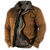 Arthur | Men's Sherpa Collar Jacket - Brown