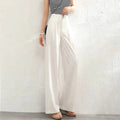 Michelle | Lightweight High-Waisted Wide Leg Pants