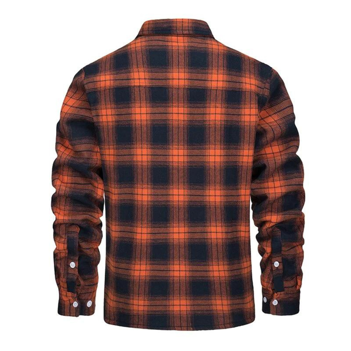 Derrick | Men's Sherpa-Lined Plaid Shirt Jacket