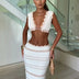 Nancy | Elegant Wave Set for Luxe Summer Style - Khaki