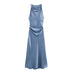 Maricar | Elegant Midi Dress for Women - Blue