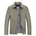 Drake | Men's Zip-Up Casual Jacket - Khaki