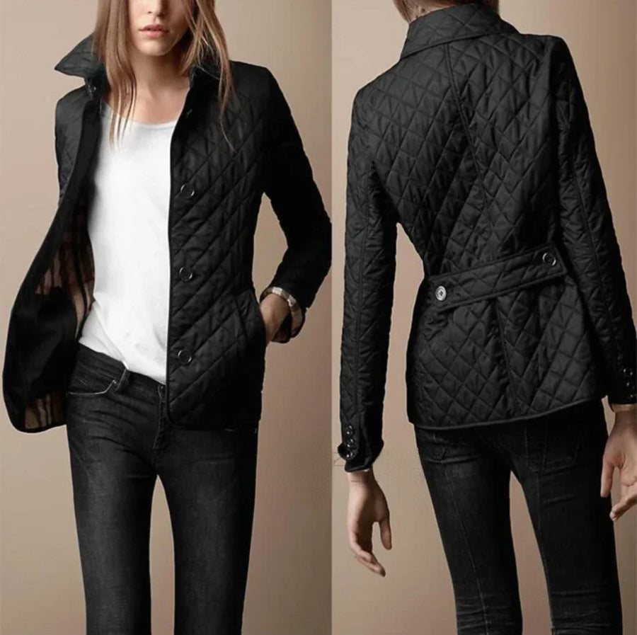 Sanne | Women's Diamond Quilted Casual Jacket