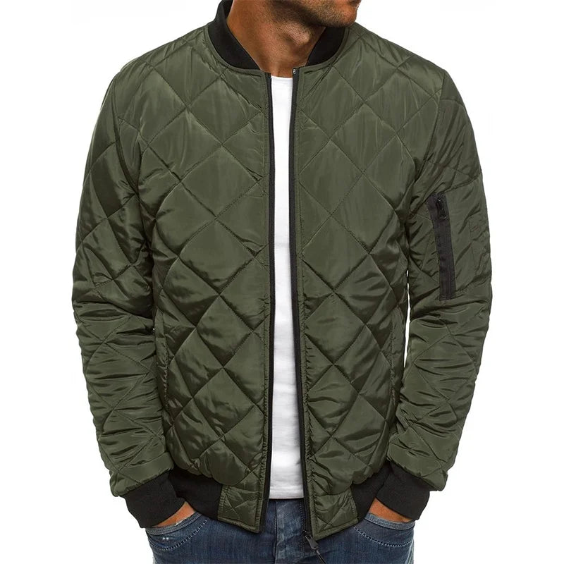 Dale Cotton Jacket with Diamond Pattern