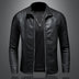 Dawson | Men's Slim-Fit Biker Jacket - Black