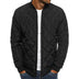 Dale Cotton Jacket with Diamond Pattern - Black