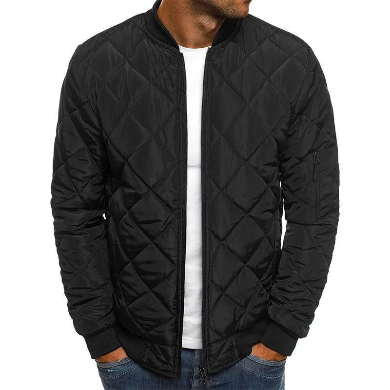 Dale Cotton Jacket with Diamond Pattern