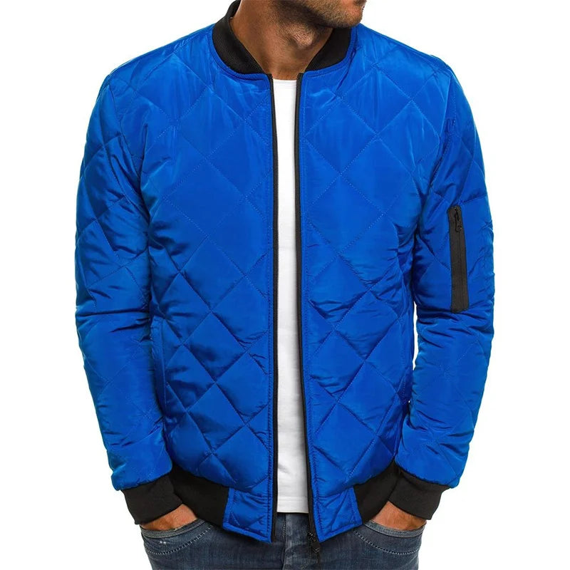 Dale Cotton Jacket with Diamond Pattern