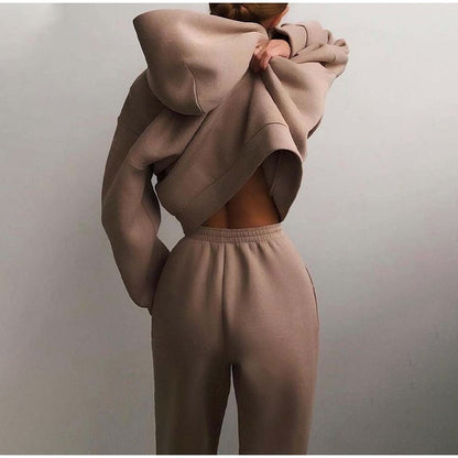 Esther | Women's Luxe Relaxed Fit Hoodie Jogger Set