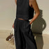 Kelsey | Elegant Two-Piece Set for Effortless Sophistication - Black