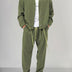 Raphael | Men's Relaxed Fit Two-Piece Pant Set - Green