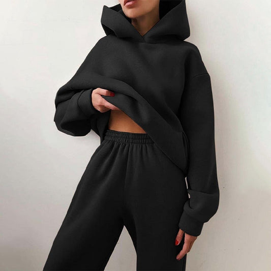Esther | Women's Luxe Relaxed Fit Hoodie Jogger Set