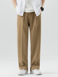 George | Men's Straight Leg Trousers - Relaxed Fit - Soft Fabric