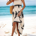 Lauren | Summer Bohemian Long Dress in High-Quality Fabric - White