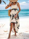 Lauren | Summer Bohemian Long Dress in High-Quality Fabric