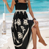 Lauren | Summer Bohemian Long Dress in High-Quality Fabric - Black