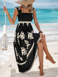 Lauren | Summer Bohemian Long Dress in High-Quality Fabric