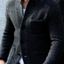 Edward | Men's Casual Button-Down Jacket - Black