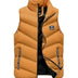 Carlton Men's Puffer Vest Jacket - Mustard