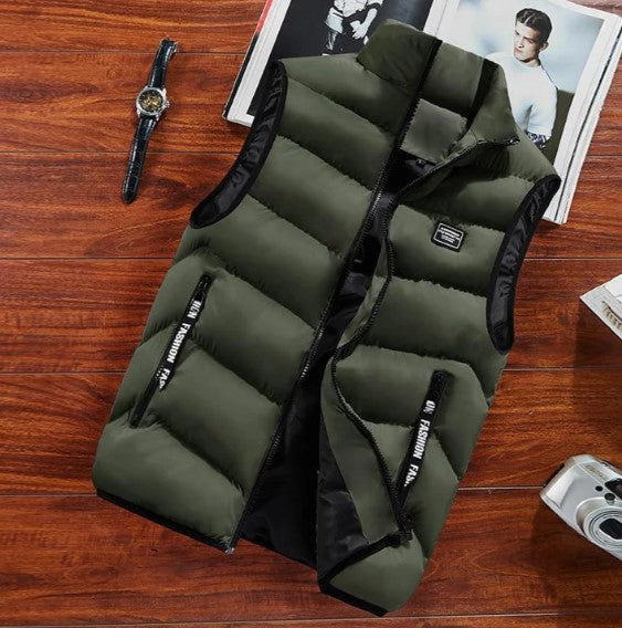 Carlton Men's Puffer Vest Jacket