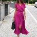 Charlotte | Timeless Elegant Dress for Any Occasion - Red