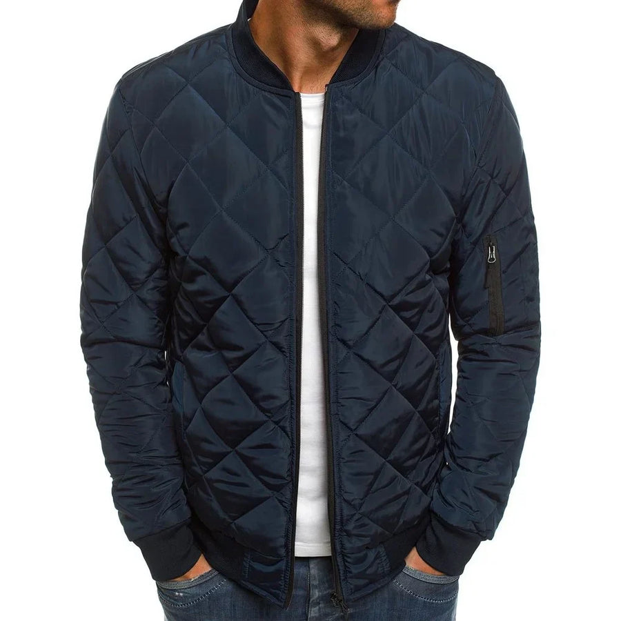 Dale Cotton Jacket with Diamond Pattern