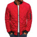 Dale Cotton Jacket with Diamond Pattern - Red