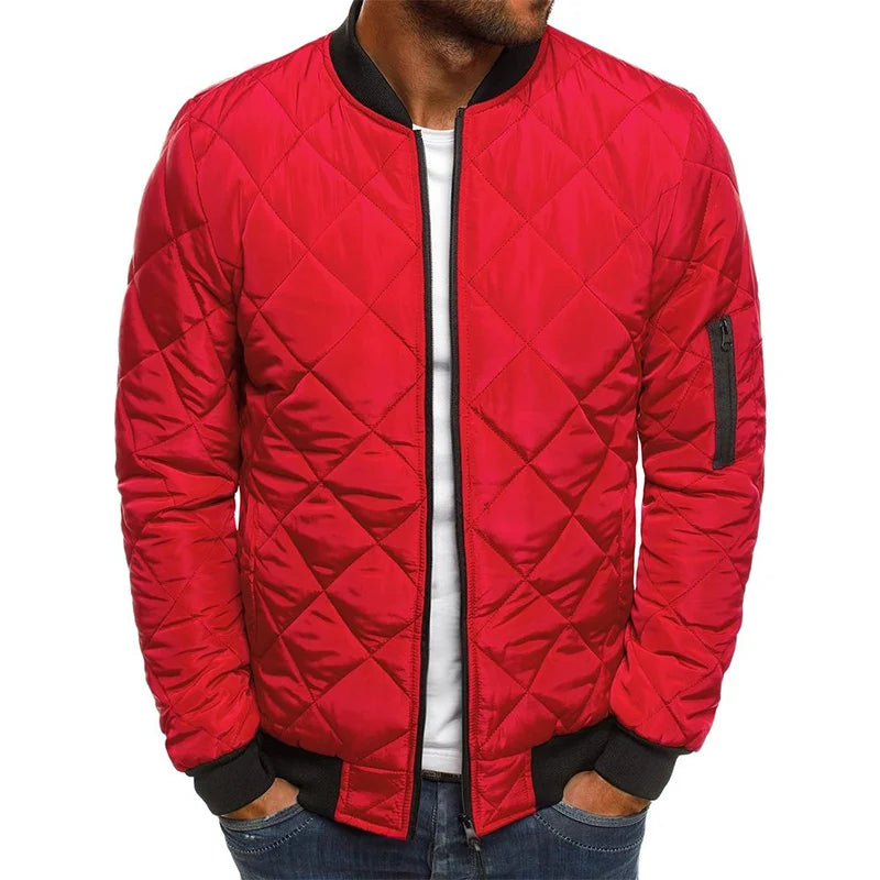 Dale Cotton Jacket with Diamond Pattern