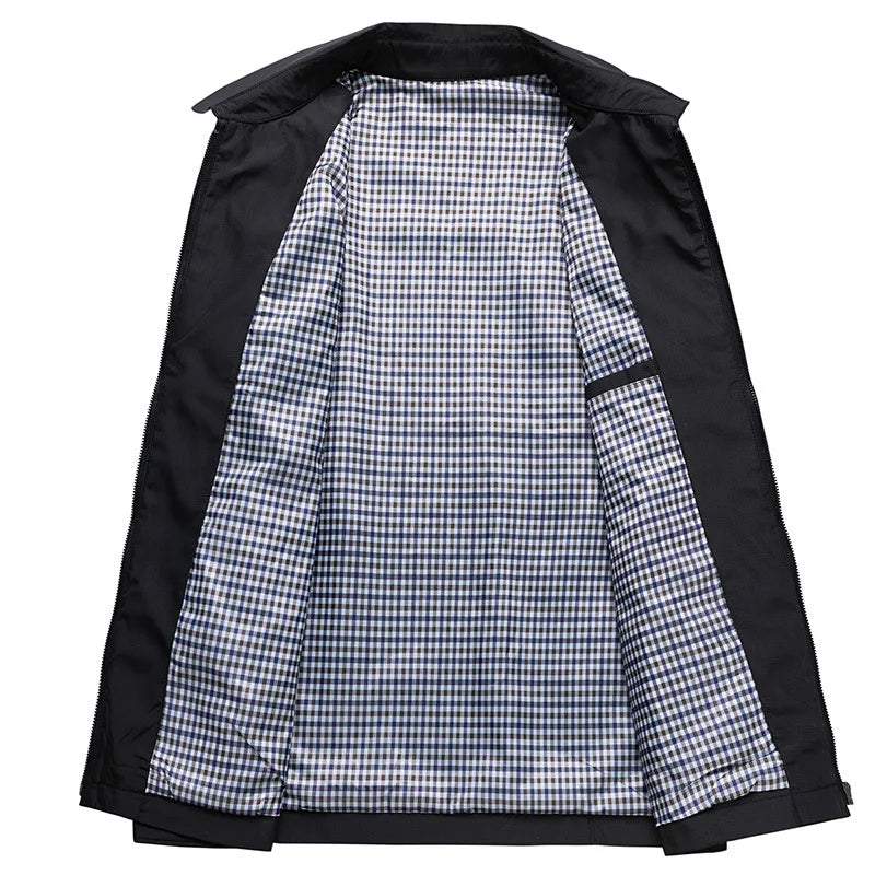 Drake | Men's Zip-Up Casual Jacket