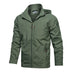 Edison Men's Lightweight Hooded Jacket - Army Green