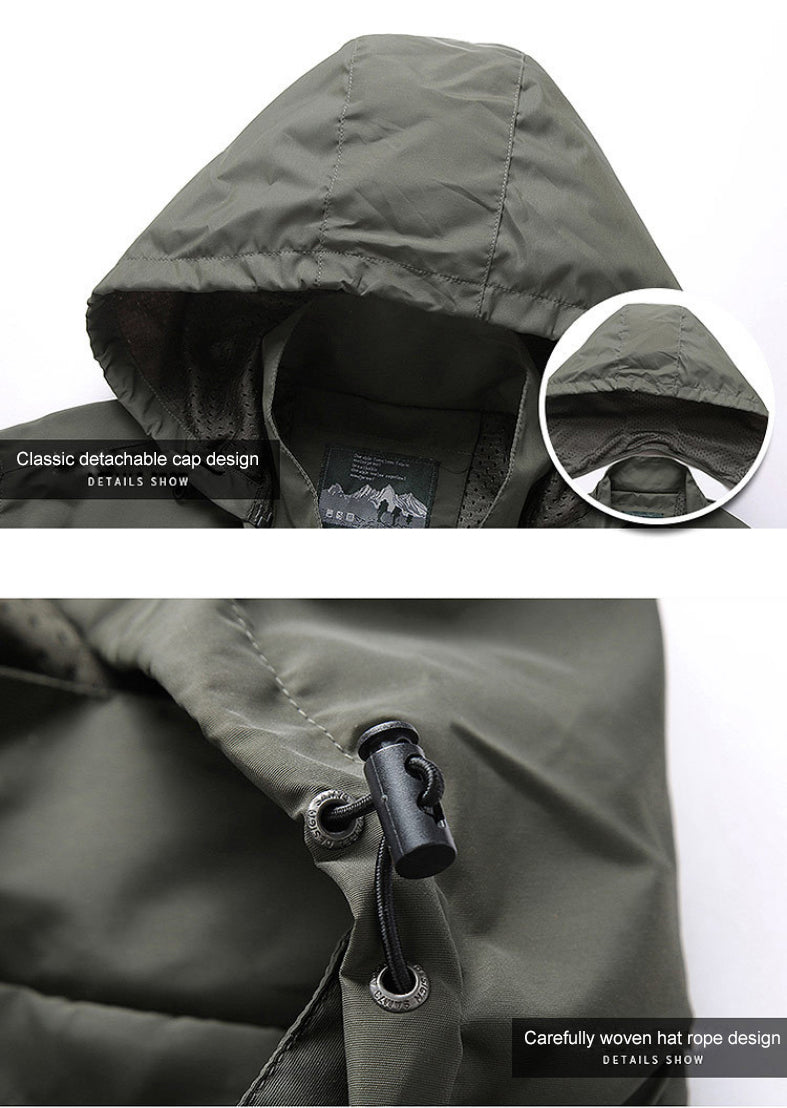 Zane | Men's Casual Hooded Jacket