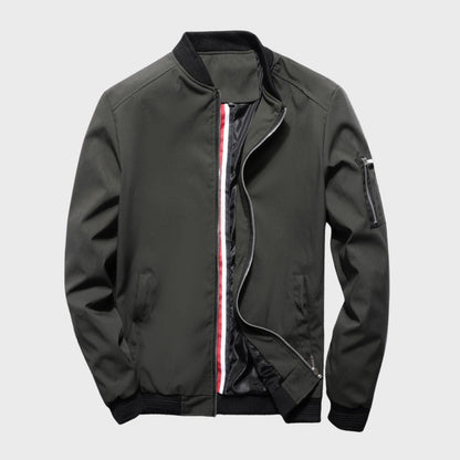 Darryl | Men's Luxurious Zip-Up Bomber Jacket
