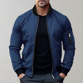 Darryl | Men's Luxurious Zip-Up Bomber Jacket