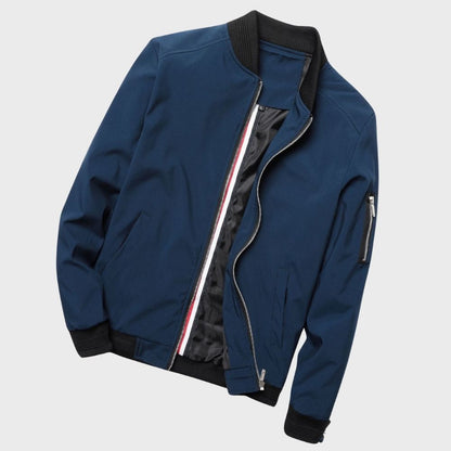 Darryl | Men's Luxurious Zip-Up Bomber Jacket