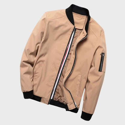 Darryl | Men's Luxurious Zip-Up Bomber Jacket