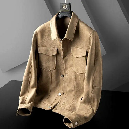 Harrison | Elegant Suede Men's Jacket