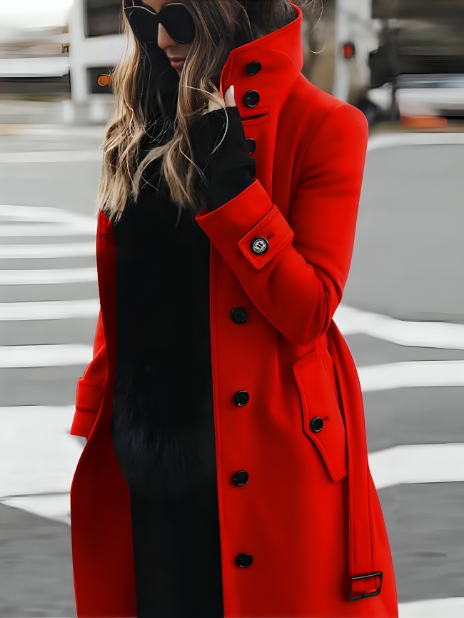 Sandra | Women's Belted Trench Coat