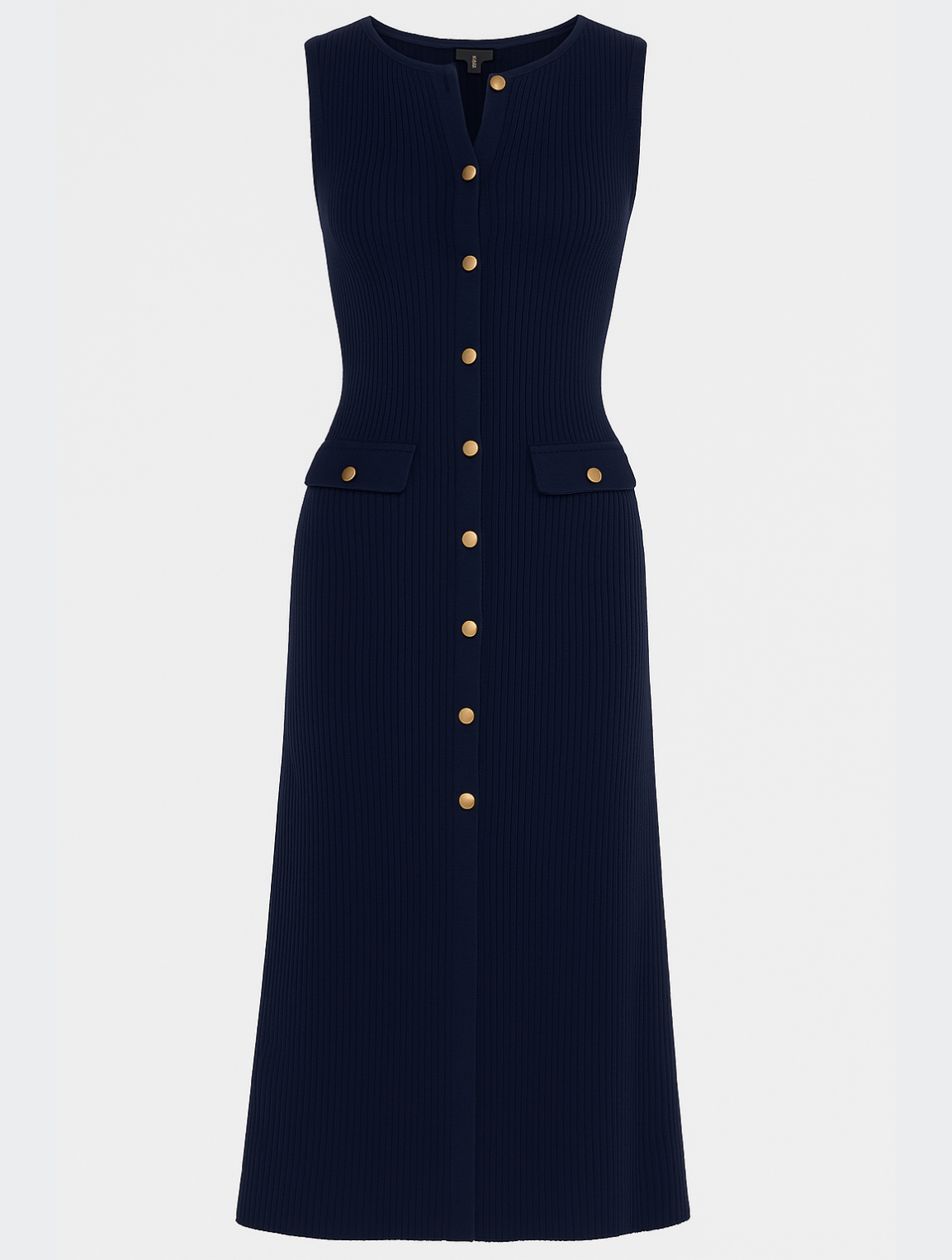 Marilyn | Elegant Midi Dress with Buttons