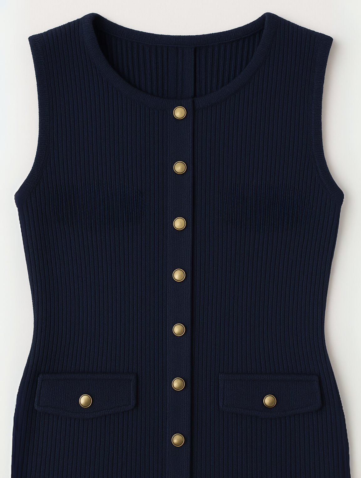 Marilyn | Elegant Midi Dress with Buttons