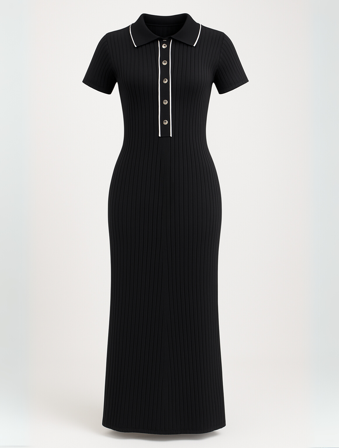 Sheila | Elegant Bodycon Maxi Dress in Luxe Fabric