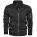 Brenner | Men's Lightweight Bomber Jacket - Black